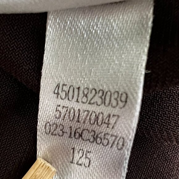 Chico's Brown Roll Tab Sleeve Drape Front Stretch Cardigan Womens Size 1 US 8/10 - Picture 7 of 7